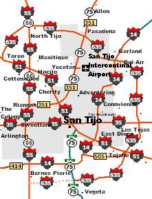 San Tijo Map of 2008
