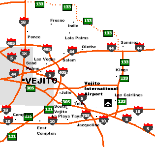 Vejito Metro Map 2008